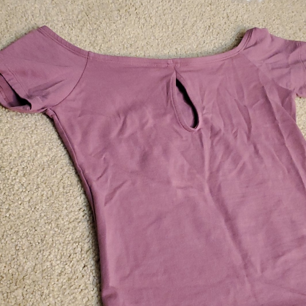 Express keyhole crop top